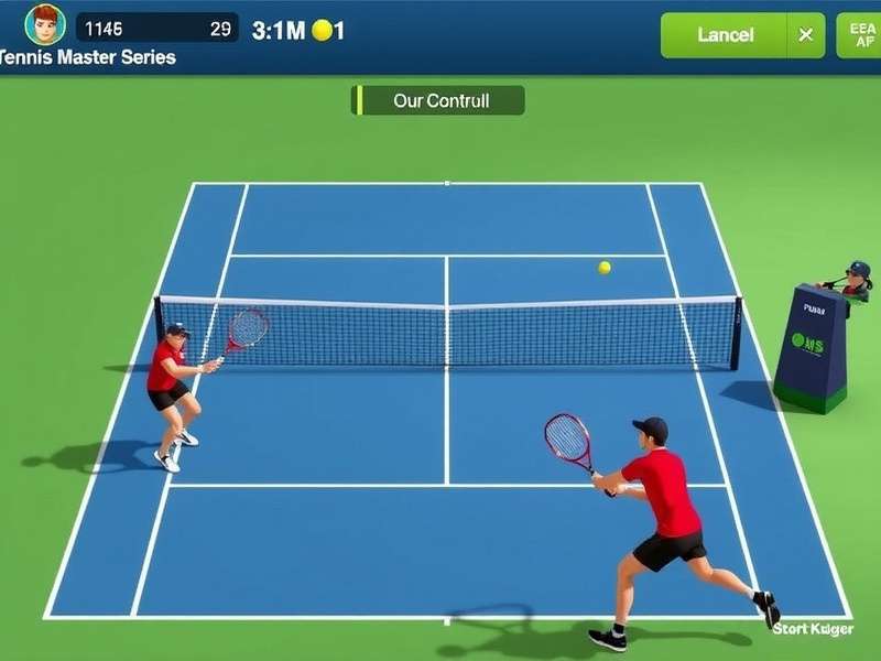 Tennis Clash Master Series community event